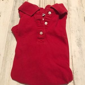 Hollister woman’s red polo